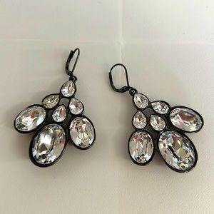 GIVENCHY Chandelier Rhinestone Earrings MSRP $525